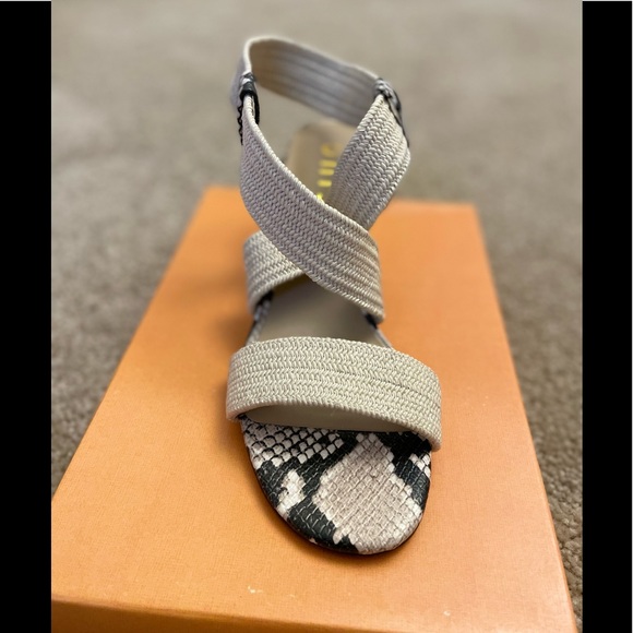 Unisa Elzie White Multi Fabric Sandal - Picture 2 of 7